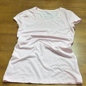 No Boundaries Light Pink Short Sleeve Tee M (7-9) P2P 15”